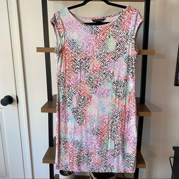 FRENCH CONNECTION Printed Mini Dress - Picture 1 of 6
